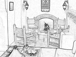 Salle à manger rénovée